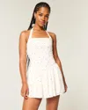 Hollister Drop-waist Halter Mini Dress