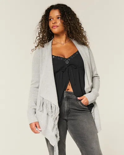Hollister Easy Fringe No-close Cardigan