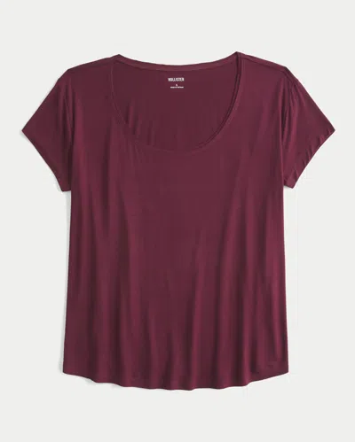 Hollister Easy T-shirt In Purple
