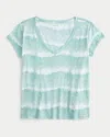 Hollister Easy V-neck T-shirt In Blue