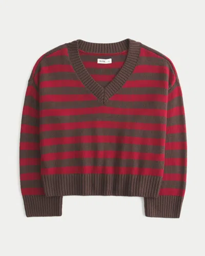 Hollister Easy V-neck Sweater In Multi