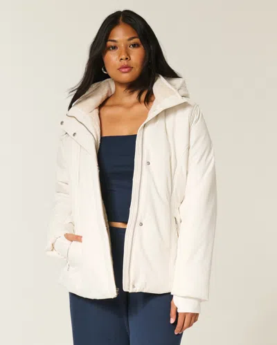 Hollister Faux Fur-lined All-weather Jacket