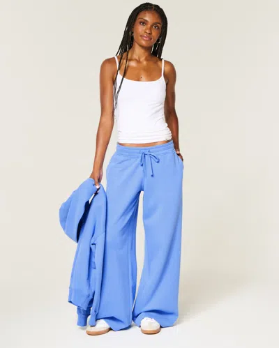 Hollister Feel Good Low-rise Baggy Sweatpant In Cornflower Blue