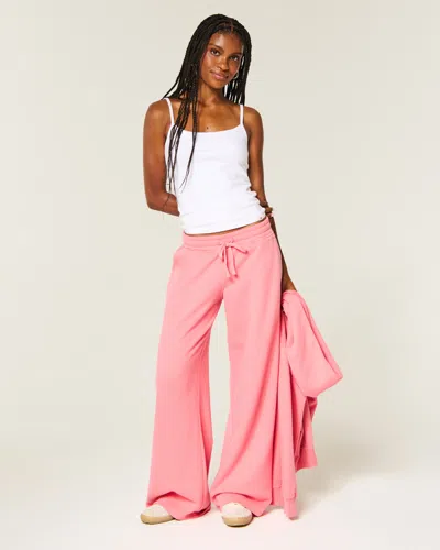 Hollister Feel Good Low-rise Baggy Sweatpant In Peach