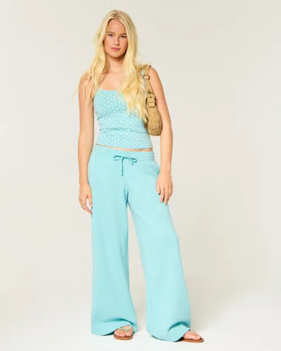 Hollister Feel Good Low-rise Baggy Sweatpant In Turquoise