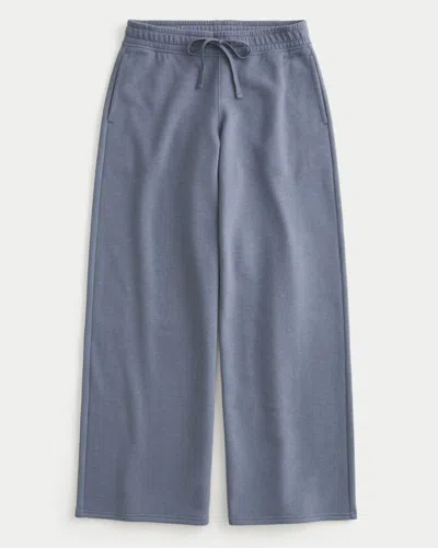 Hollister Feel Good Low-rise Baggy Sweatpants In Gray