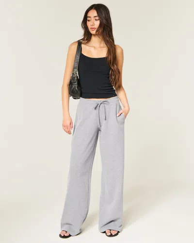 Hollister Feel Good Low-rise Baggy Sweatpants In Brown