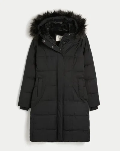 Hollister Feel Good Parka In Black