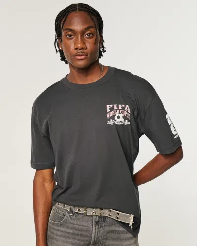 Hollister Fifa World Cup™ 2026 Houston Graphic Tee In Black | ModeSens