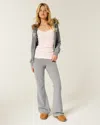 Hollister Flare Sweatpants In Gray