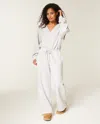 Hollister Fleece Jumpsuit In White
