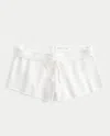 Hollister Fleece Mini Short In White