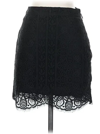 Pre-owned Hollister Formal Skirt In Black