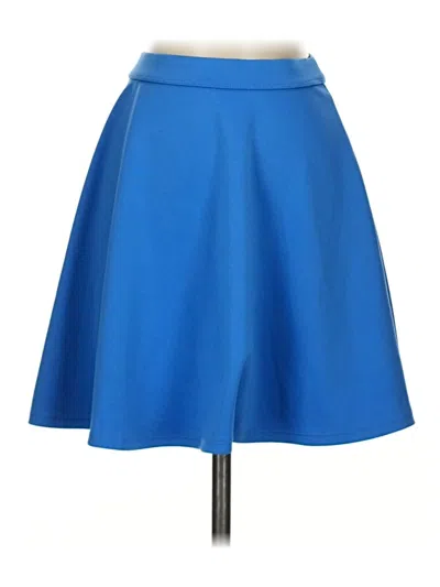 Pre-owned Hollister Formal Skirt In Blue