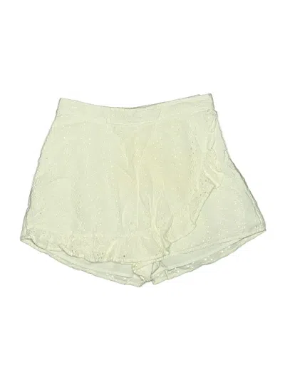 Pre-owned Hollister Formal Skirt In Ivory