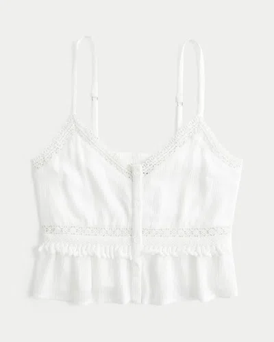 Hollister Fringe Crop Mini Tank