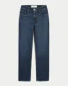 Hollister High-rise Dark Wash Straight Jeans