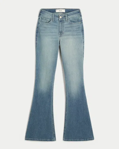 Hollister High-rise Medium Wash Flare Jeans