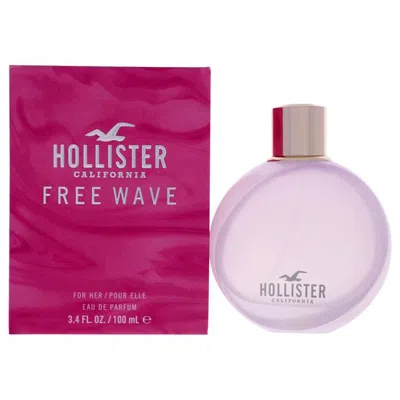 Hollister I0096694 3.4 oz California Free Wave Perfume Edp Spay For Women In White