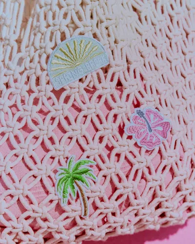 Hollister Iron-on Patch Pack In White