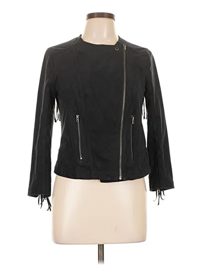 Pre-owned Hollister Jacket In Black