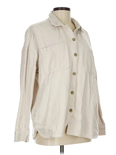 Pre-owned Hollister Jacket In White