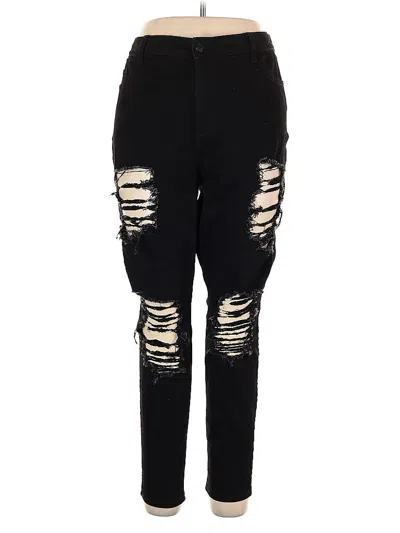 Pre-owned Hollister Jeans In Black