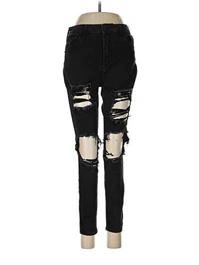 Pre-owned Hollister Jeans In Black