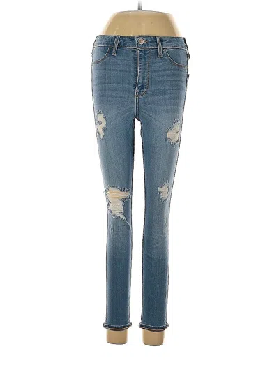 Pre-owned Hollister Jeans In Blue