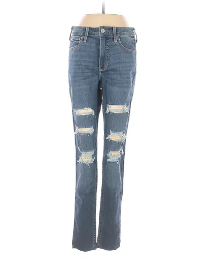 Pre-owned Hollister Jeans In Blue