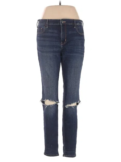 Pre-owned Hollister Jeans In Blue