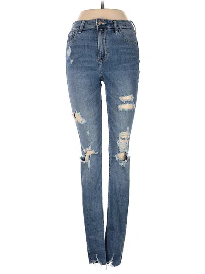 Pre-owned Hollister Jeans In Blue