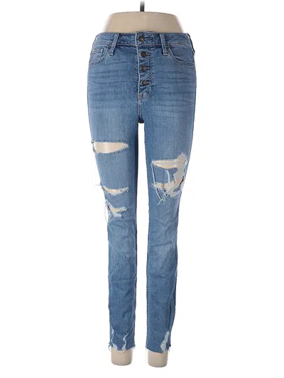Pre-owned Hollister Jeans In Blue