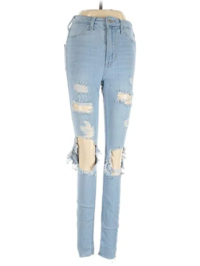 Pre-owned Hollister Jeans In Blue