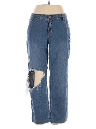 Pre-owned Hollister Jeans In Blue