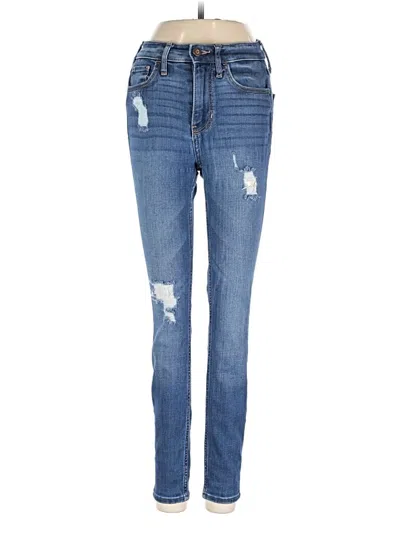Pre-owned Hollister Jeans In Blue