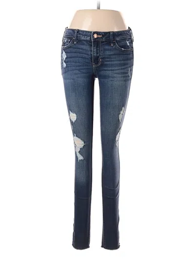 Pre-owned Hollister Jeans In Blue