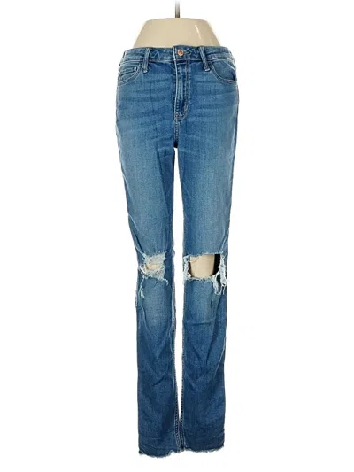 Pre-owned Hollister Jeans In Blue
