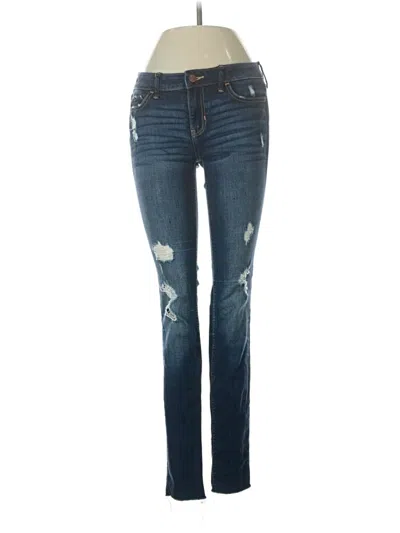 Pre-owned Hollister Jeans In Blue