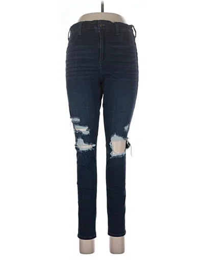 Pre-owned Hollister Jeans In Blue