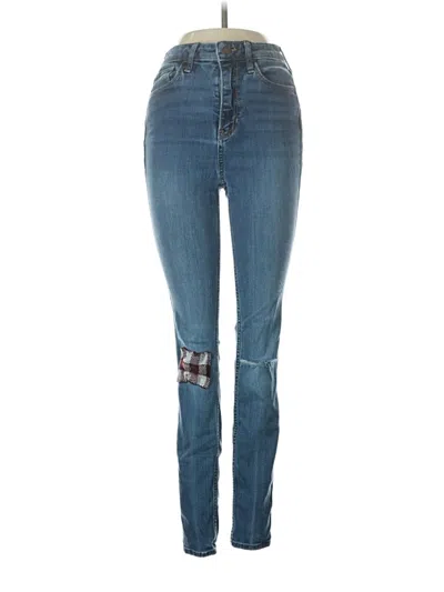 Pre-owned Hollister Jeans In Blue