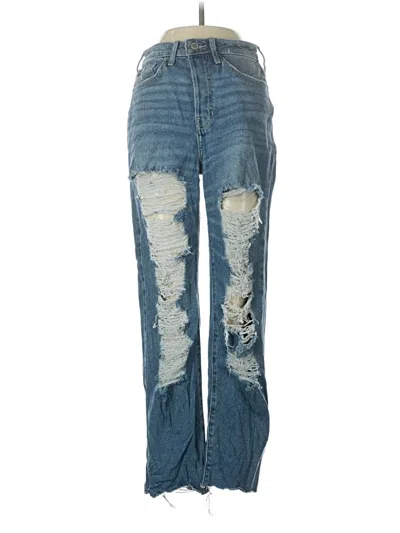 Pre-owned Hollister Jeans In Blue