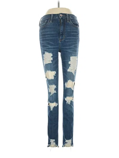 Pre-owned Hollister Jeans In Blue