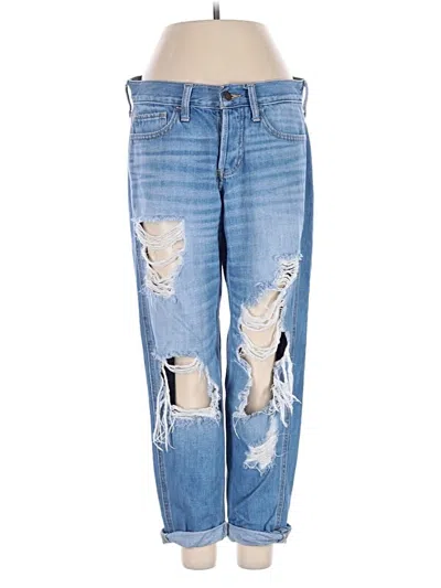 Pre-owned Hollister Jeans In Blue