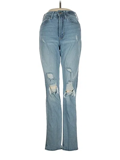 Pre-owned Hollister Jeans In Blue