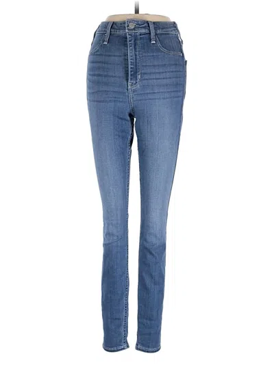 Pre-owned Hollister Jeans In Blue