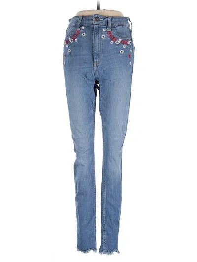 Pre-owned Hollister Jeans In Blue