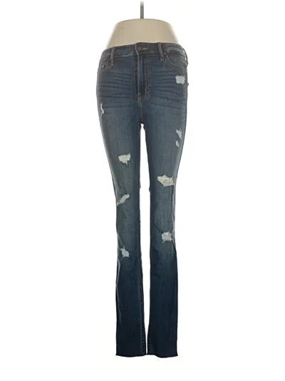 Pre-owned Hollister Jeans In Blue