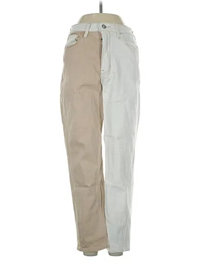 Pre-owned Hollister Jeans In Ivory