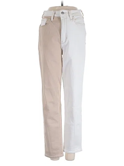 Pre-owned Hollister Jeans In Ivory